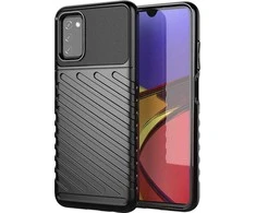 Hurtel Thunder dėklas skirtas Samsung Galaxy A03s, juodas