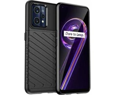 Hurtel Thunder dėklas skirtas Realme 9 Pro + (9 Pro Plus), juodas