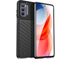 Hurtel Thunder flexible armored Motorola Moto G Stylus 2022 dėklas telefonui juodos spalvos