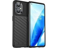Hurtel Thunder dėklas skirtas OnePlus Nord N200 5G, juodas