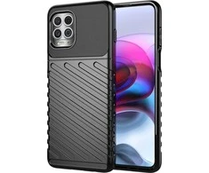 Hurtel Thunder dėklas skirtas Motorola Moto G100 / Edge S, juodas