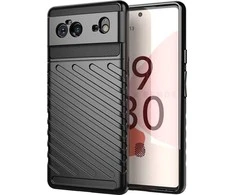 Hurtel Thunder Flexible Tough Rugged TPU Google Pixel 6 dėklas telefonui juodos spalvos