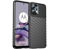 Hurtel Thunder Motorola Moto G13 silikoninis armor dėklas telefonui juodos spalvos