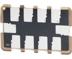 JJC dėklas JJC kortelių dėklas APKP-JC-MCHMSD10GR, skirtas „micro SD“ kortelėms