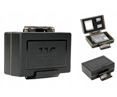 Dėklas JJC Futerał Pudełko Box Dėklas Na Bateria Akumuliatorius Ricoh Db-120 + Kortos Pamięci / Bc-db120
