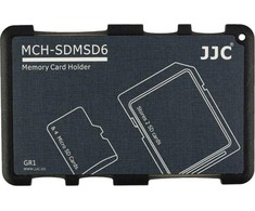 JJC PudeŁko / FuteraŁ / Dėklas Na Kortos Sd / Microsd - Juoda