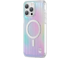 Dėklas Kingxbar PQY Go Out serijos magnetinė Apple iPhone 14 Plus MagSafe lazerinė spalva