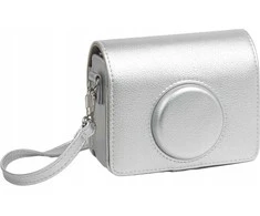 Dėklas LoveInstant Dėklas Dėklas Futerał Case Osłona Krepšys Do Fujifilm Fuji Instax Mini Evo / Sidabrinė