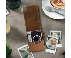 Dėklas LoveInstant Dėklas Futerał Case Osłona Krepšys Fujifilm Instax Mini Evo Ruda / Pion
