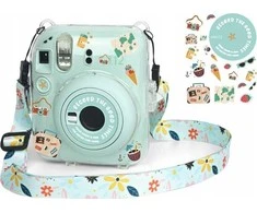 Viršelis LoveInstant byla EtuI byla Viršelis Fujifilm Instax mini 12 + Stickers / Atostogos laikas