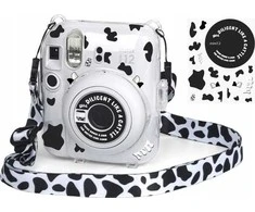 LoveInstant Dėklo dangtelis, skirtas Fujifilm Instax Mini 12 + Lipdukai / Fudge