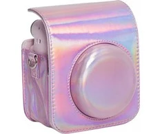 Viršelis LoveInstant Case EtuI Cover for Fujifilm Instax Mini 12 / Rožinė Flash
