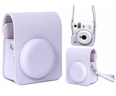Dėklas LoveInstant Futerał Dėklas Dėklas Osłona Case Do Fujifilm Fuji Instax Mini 13 Mini13 / Violetinis