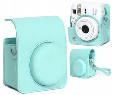 Dėklas LoveInstant Futerał Dėklas Dėklas Osłona Case Do Fujifilm Fuji Instax Mini 13 Mini13 / Žalias