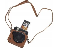 Dėklas LoveInstant Futerał Dėklas Dėklas Case Osłona Do Fuji Fujifilm Instax Mini 99 / Ruda