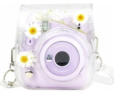 Viršelis LoveInstant Fujifilm Instax Mini 11 džiovintų chamomilių atvejis