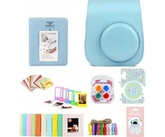 Viršelis LoveInstant rinkinys 8W1 rėmo atvejis Albumas Fuji Instax Mini 11 - Mėlyna