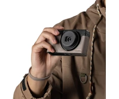 Dėklas Memorysolution SmallRig Leather Case Kit for RICOH GR IV / GR III / GR IIIx / GR III HDF / GR IIIx HDF (Pilkas) (5677)