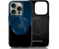 Mercedes MEHMP16X23HBIKV Apple iPhone 16 Pro Max 6.9" dėklas telefonui juodos spalvos MB Double Layer BiColor MagSafe