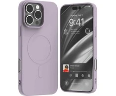 Dėklas Mercury MagSafe Semi-Silicone Apple iPhone 16 Pro Max 6,9″ lilac violetinės spalvos