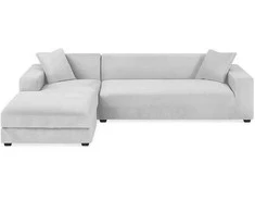 Ruhhy 26182 sofos užvalkalas 190-230cm šviesiai pilka
