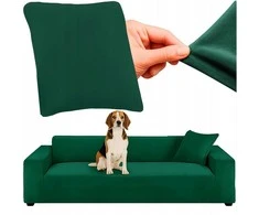 Sofa cover 190-230cm dark žalias Ruhhy 26183