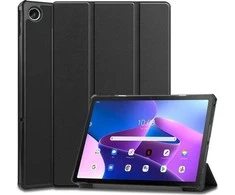 Tech-Protect SmartCase Lenovo Tab M10 Plus ((3-osios kartos).) 10.6" TB-125 / TB-128 - dėklas planšetiniam kompiuteriui juodos spalvos
