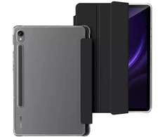 Dėklas na tablet 4kom.pl Clear Pieštukas do Galaxy Tab TAB S9 FE 10.9 SM-X510 SM-X516 / S10 FE juoda