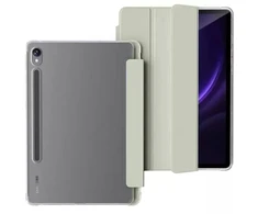 Dėklas na tablet 4kom.pl Clear Pieštukas do Galaxy Tab TAB S9 FE 10.9 SM-X510 SM-X516 / S10 FE žalia