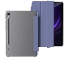 Dėklas na tablet 4kom.pl Clear Pieštukas do Galaxy Tab TAB S9 FE 10.9 SM-X510 SM-X516 / S10 FE tamsiai mėlyna
