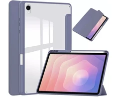 Dėklas na tablet 4kom.pl Dėklas CLEAR PENCIL do Samsung Galaxy Tab S11 11" SM-X730 SMX736 su klapką