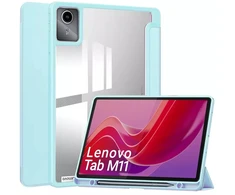 Dėklas na tablet 4kom.pl Dėklas Crystal case do Lenovo Tab M11 10.95 11 TB330FU TB330XU TB331FC, mėlyna