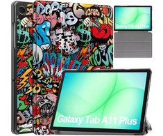 Dėklas na tablet 4kom.pl Dėklas do GALAXY TAB A11+ PLUS 10.9" 2025 / A9+ Plus 11 2023 graficzne SMART