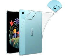 Dėklas na tablet 4kom.pl Dėklas do Lenovo Idea Tab Plus 12.1 2025 - silikonowe plecki skaidrus