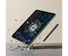 Dėklas na tablet 4kom.pl Dėklas do Lenovo Tab Plus 11 / 11 5 2024 - silikonowe plecki skaidrus