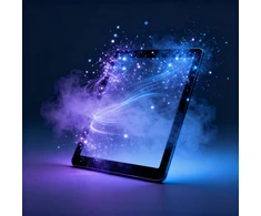 Dėklas na tablet 4kom.pl Dėklas do Xiaomi Redmi Pad 2 Pro 12.1 2025 / Poco Pad M1 / Poco Pad M1 - silikonowe plecki skaidrus