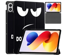 Planšetinio kompiuterio dėklas 4kom.pl skirtas Xiaomi Redmi Pad 2 Pro 12.1 2025 / Poco Pad M1 / Redmi Pad Pro 12.1 2024 – apsauginis su stovu (su klapką wzór składane plecki ochronne)