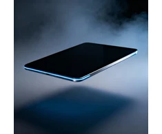 Planšetinio kompiuterio dėklas 4kom.pl Dėklas, skirtas „Xiaomi Redmi Pad 2 11 2025“ – skaidrus su vieta rašikliui ir stovui, juodas