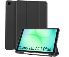 Dėklas na tablet 4kom.pl Dėklas GALAXY TAB A11+ PLUS 10.9" 2025 / A9+ Plus 11 2023 su miejscem na rysik