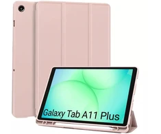 Dėklas na tablet 4kom.pl Dėklas GALAXY TAB A11+ PLUS 10.9" 2025 / A9+ Plus 11 2023 su miejscem na rysik