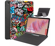 Planšetinio kompiuterio dėklas 4kom.pl Graphic Lenovo Tab Plus TB351FU – Grafiti