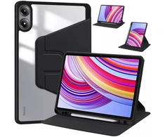 Dėklas na tablet 4kom.pl Obrotowe Crystal Pieštukas do Xiaomi Redmi Pad Pro 12.1 2024 / Poco Pad