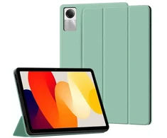 Dėklas na tablet 4kom.pl Dėklas pokrowiec futerał MAGNES Smart do Xiaomi Redmi Pad SE 11 2023, žalia