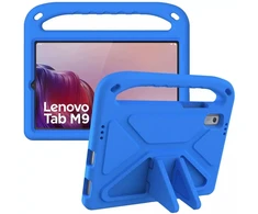 Dėklas na tablet 4kom.pl Dėklas pokrowiec su podstawką laikikliu FunColor do Lenovo Tab M9 9" 2023 TB310, mėlyna