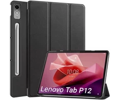 Dėklas na tablet 4kom.pl Dėklas Smart Case do Lenovo Tab P12 12,7" TB-370FU, juoda