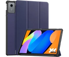 Dėklas na tablet 4kom.pl Dėklas SMART do Lenovo Idea Tab 11" ZAFR0378PL TB336FU TB336ZU 2025 su klapką, tamsiai mėlyna