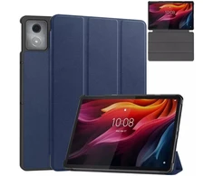 Dėklas na tablet 4kom.pl Dėklas Smart futerał su klapką podstawką do Lenovo Tab K11 Plus 11.45" TB352FU, tamsiai mėlyna