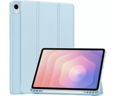 Dėklas na tablet 4kom.pl Dėklas SMART PENCIL do Samsung Galaxy Tab S11 11" SM-X730 SMX736 su klapką, mėlyna