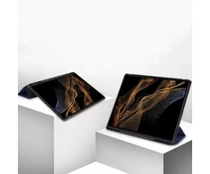 Dėklas na tablet 4kom.pl Dėklas Smart pokrowiec do Galaxy Tab S9 Ultra/ S10 Ultra 14.6 X910 X916 X926, tamsiai mėlyna