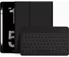Tech-Protect SC Pen + Keyboard Apple iPad 10.9” 10 / 2022 / 11” 11 / 2025 – dėklas planšetiniam kompiuteriui juodos spalvos